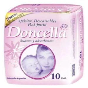 APOSITO POST PARTO DONCELLA x10 Unid.