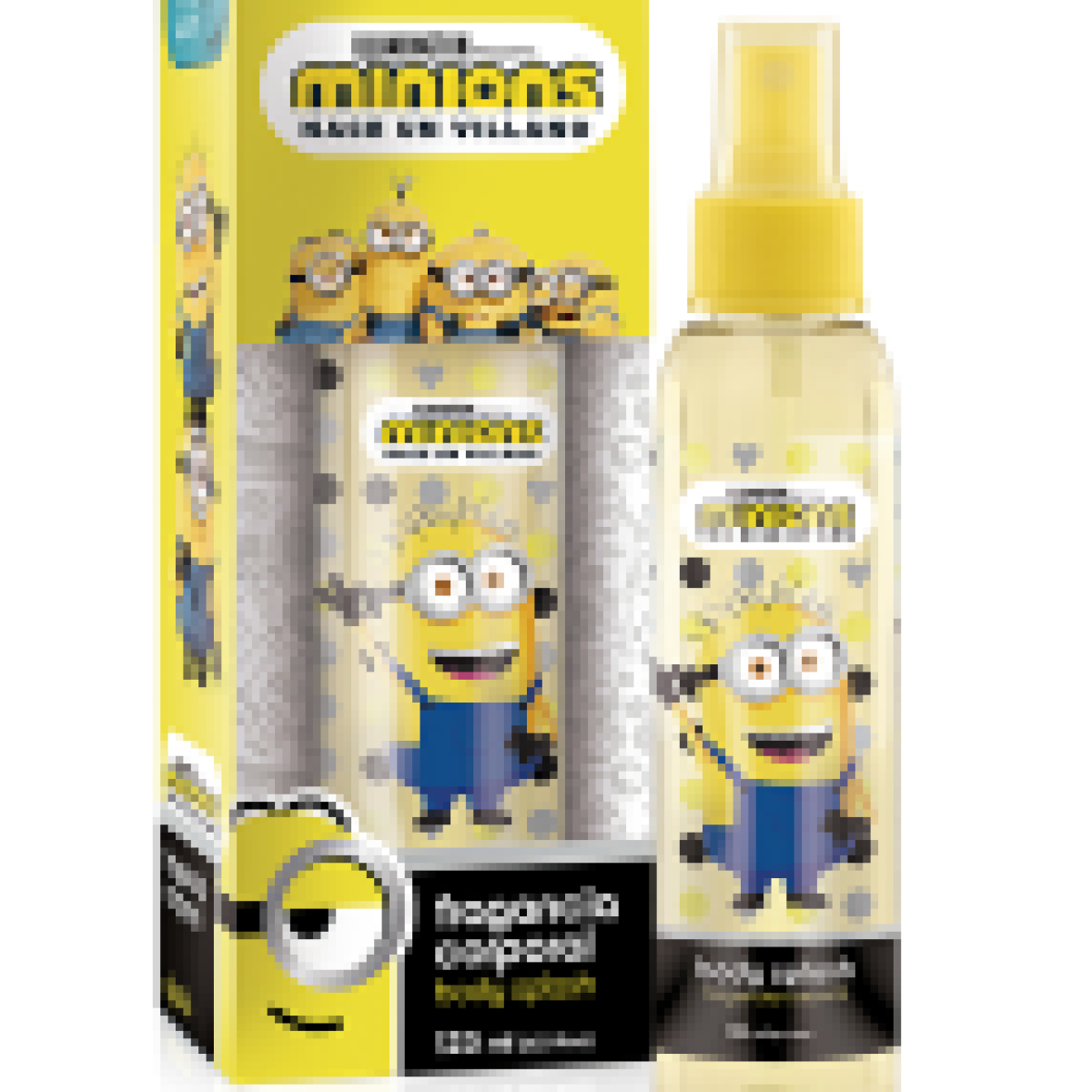 Body Splash Minions x125 ml. c/estuche