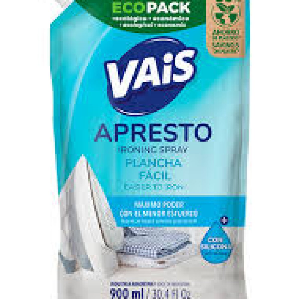 Apresto Plancha Facil Vais Ultra x900 ml. Repuesto