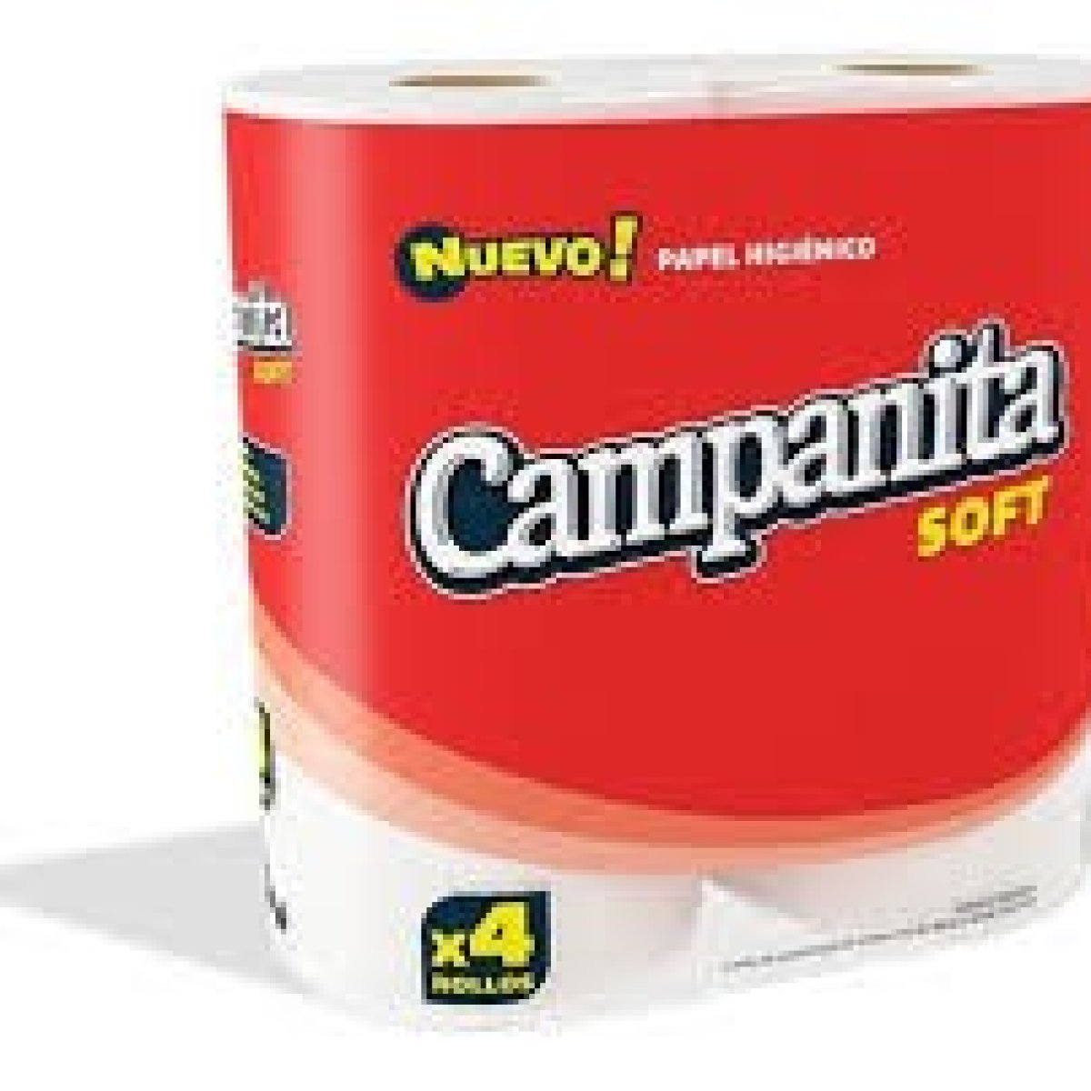 Papel Higienico CAMPANITA soft 12x4x30 mts