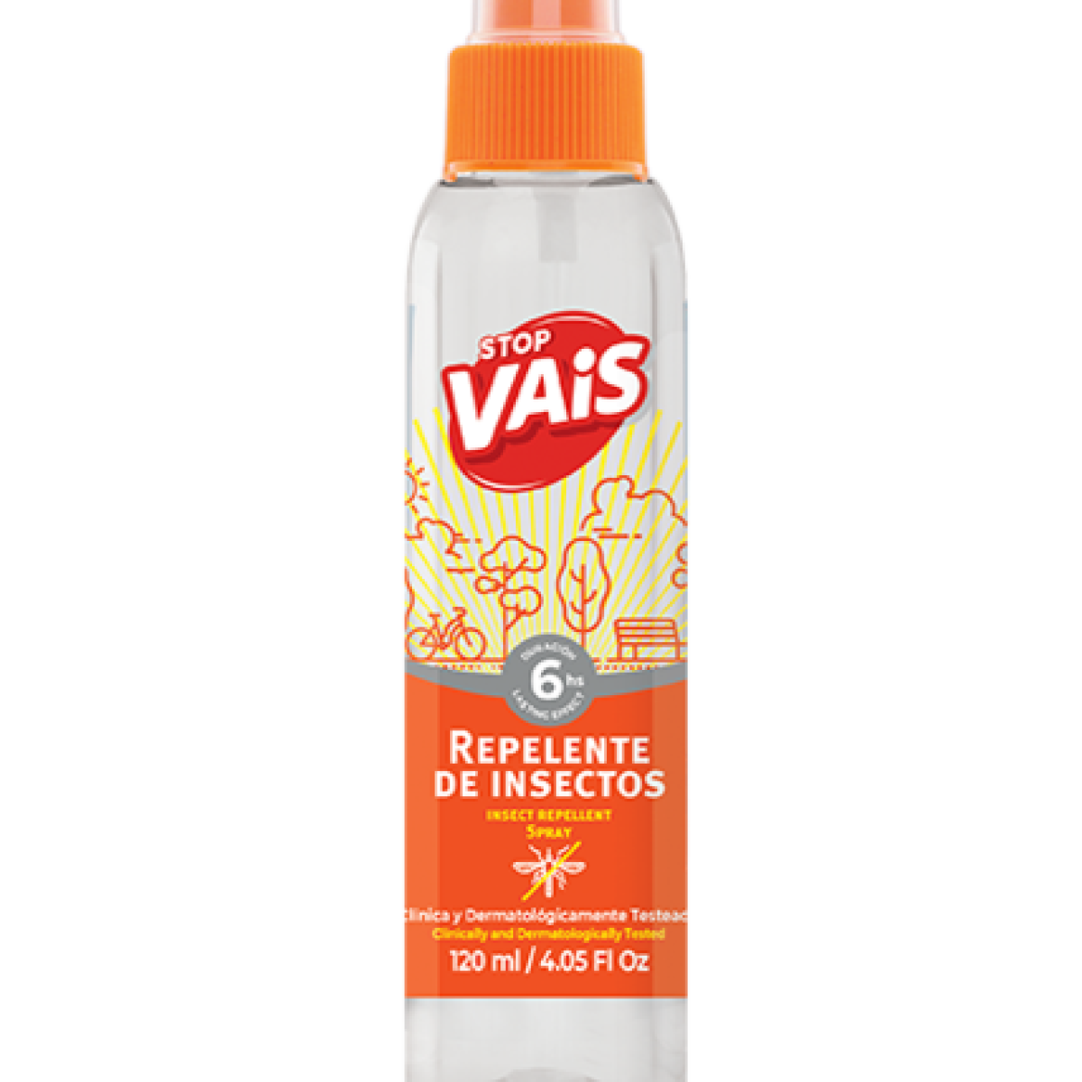Repelente de Insectos Stop Vais Spray x120ml.