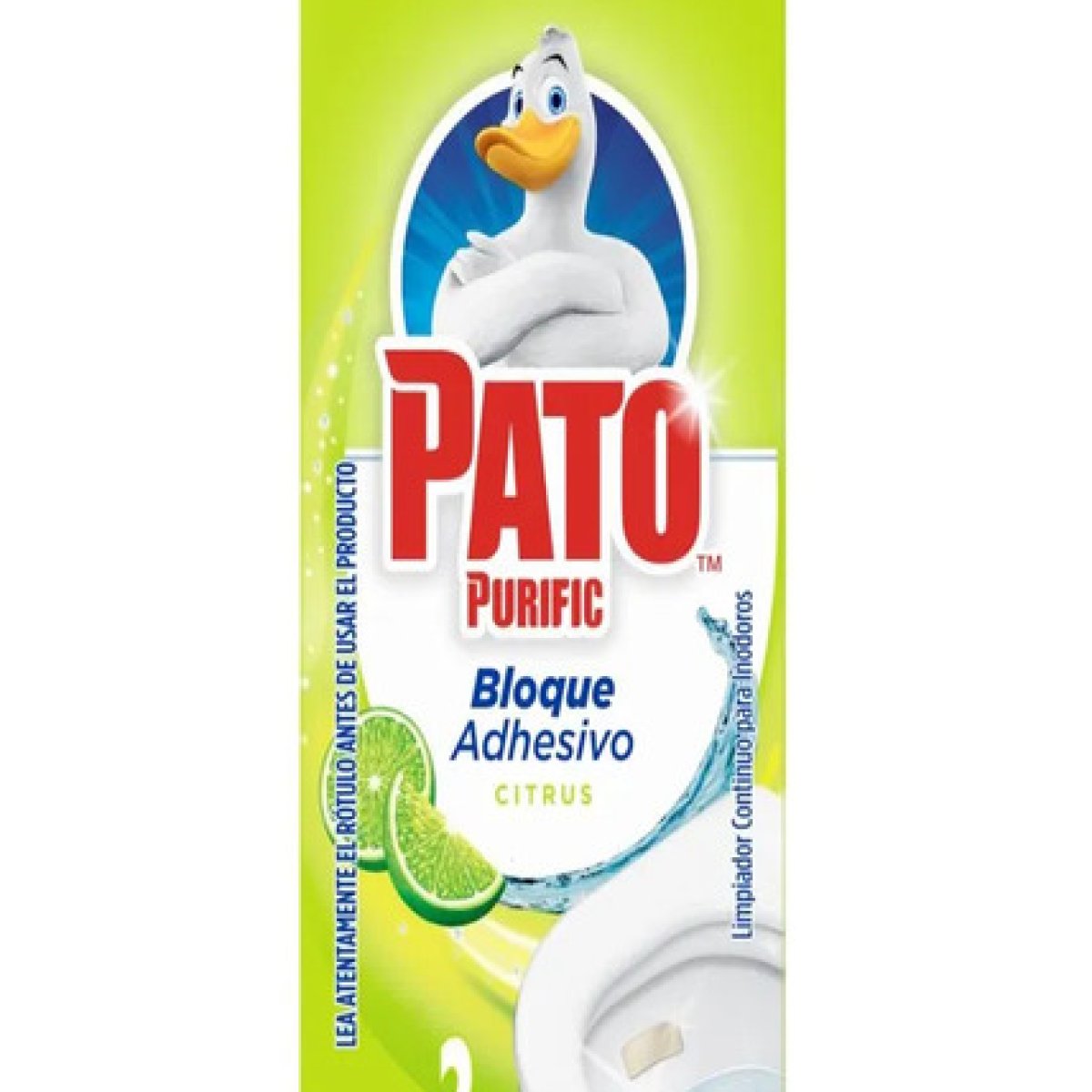 pato purific bloque adhesivo citrus