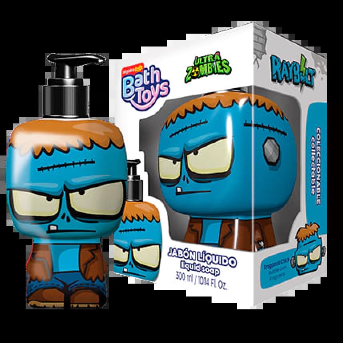 Jabon liquido BATH BOYS zombie x300.ml