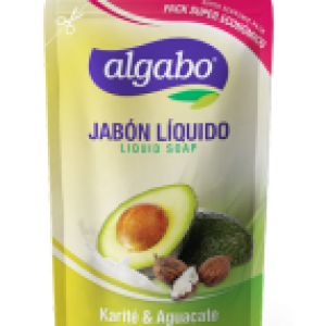 Repuesto Economico Jabon Liquido Algabo x220 ml. Coco y Miel